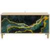 TV staliukas Televizoriaus spintelė WIJHE 102 x 33 x 50 cm Sonoma ąžuolo