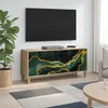 TV staliukas Televizoriaus spintelė WIJHE 102 x 33 x 50 cm Sonoma ąžuolo