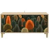 TV staliukas Televizoriaus spintelė ZAANDAM 102 x 33 x 50 cm Sonoma ąžuolo