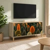 TV staliukas Televizoriaus spintelė ZAANDAM 102 x 33 x 50 cm Sonoma ąžuolo