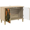 TV staliukas Televizoriaus spintelė ZAANDAM 69 x 33 x 50 cm Sonoma ąžuolo