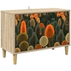 TV staliukas Televizoriaus spintelė ZAANDAM 69 x 33 x 50 cm Sonoma ąžuolo