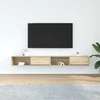 TV staliukas Televizoriaus spintelės, 2vnt., 100x31x25,5 cm, mediena