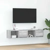 TV staliukas Televizoriaus spintelės, 2vnt., 60x31x25,5 cm, mediena