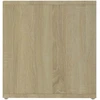 Televizoriaus spintelės, 2vnt., ąžuolo, 72x35x36,5cm, mediena