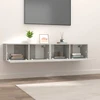 TV staliukas Televizoriaus spintelės, 2vnt., betono, 80x30x30cm, mediena