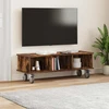 TV staliukas Televizoriaus stovas 100 x 35 x 35 cm Rūkyta ąžuolas