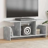 TV staliukas Televizoriaus stovas 102 x 35 x 45 cm Betono pilka