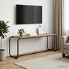TV staliukas Televizoriaus stovas 113.5 x 35.5 x 42 cm Artisano ąžuolo