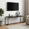 TV staliukas Televizoriaus stovas 113.5 x 35.5 x 42 cm Juodojo ąžuolo