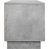 TV staliukas Televizoriaus stovas 140 x 34,5 x 40 cm Betono pilka