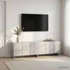 TV staliukas Televizoriaus stovas 140 x 34,5 x 40 cm Betono pilka