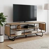 TV staliukas Televizoriaus stovas 140 x 36 x 45 cm Artisano ąžuolo