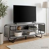 TV staliukas Televizoriaus stovas 140 x 36 x 45 cm Pilka Sonoma