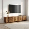 TV staliukas Televizoriaus stovas 179.5 x 34.5 x 40 cm Sendintos medienos