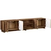 TV staliukas Televizoriaus stovas 180 x 34,5 x 40 cm Sendintos medienos