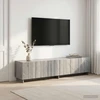TV staliukas Televizoriaus stovas 180 x 34,5 x 40 cm Pilka Sonoma