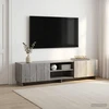 TV staliukas Televizoriaus stovas 180 x 34,5 x 40 cm Pilka Sonoma