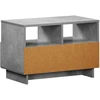 TV staliukas Televizoriaus stovas 60 x 34.5 x 40 cm Betono pilka