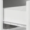TV staliukas Televizoriaus stovas 60 x 34,5 x 40 cm Itin blizgi balta