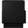 TV staliukas Televizoriaus stovas 60 x 34.5 x 40 cm Juoda Apdirbta mediena