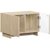 TV staliukas Televizoriaus stovas 60 x 34,5 x 40 cm Sonoma ąžuolas
