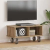 TV staliukas Televizoriaus stovas 68,5 x 35 x 35 cm Amatininkų ąžuolas