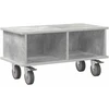 TV staliukas Televizoriaus stovas 68,5 x 35 x 35 cm Betono pilka