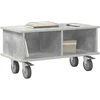 TV staliukas Televizoriaus stovas 68,5 x 35 x 35 cm Betono pilka