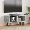 TV staliukas Televizoriaus stovas 68,5 x 35 x 35 cm Betono pilka