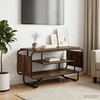 TV staliukas Televizoriaus stovas 80 x 36 x 45 cm Dūminio ąžuolo