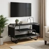 TV staliukas Televizoriaus stovas 80 x 36 x 45 cm Juodojo ąžuolo