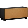 TV staliukas Televizoriaus stovas 90 x 34.5 x 40 cm Juoda Apdirbta mediena