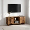 TV staliukas Televizoriaus stovas 90 x 34.5 x 40 cm Sendintos medienos