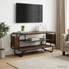 TV staliukas Televizoriaus stovas 98 x 36 x 45 cm Dūminio ąžuolo