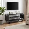 TV staliukas Televizoriaus stovas 98 x 36 x 45 cm Juodojo ąžuolo