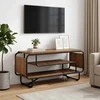 TV staliukas Televizoriaus stovas 98 x 36 x 45 cm Sendintos medienos