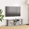 TV staliukas Televizoriaus stovas Betono pilka 96 x 35 x 33,5 cm