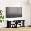 TV staliukas Televizoriaus stovas Juodas ąžuolas 96 x 35 x 33,5 cm