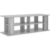 TV staliukas Televizoriaus stovas Pilkas Sonoma 96 x 35 x 33,5 cm