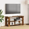 TV staliukas Televizoriaus stovas Rūkyta ąžuolas 100 x 40 x 50 cm