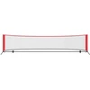 Teniso tinklas Juoda ir raudona 396 x 92 x 87 cm Poliesteris