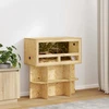 Terariumas Ruda 80 x 40 x 40 cm OSB
