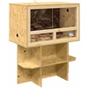 Terariumas Ruda 80 x 50 x 100 cm OSB