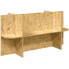 Terariumo bazė su lentyna Ruda 100 x 40 x 50 cm OSB