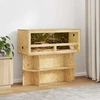 Terariumo bazė su lentyna Ruda 100 x 40 x 50 cm OSB