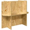 Terariumo bazė su lentyna Ruda 60 x 30 x 50 cm OSB