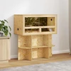 Terariumo bazė su lentyna Ruda 80 x 40 x 50 cm OSB