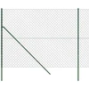Tinklinė tvora, žalios spalvos, 1,4x10m