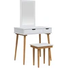 Tualetės rinkinys FAUSKE 3 vnt. Balta 76 x 50 x 143 cm